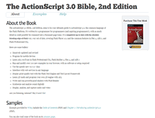 Tablet Screenshot of actionscriptbible.com